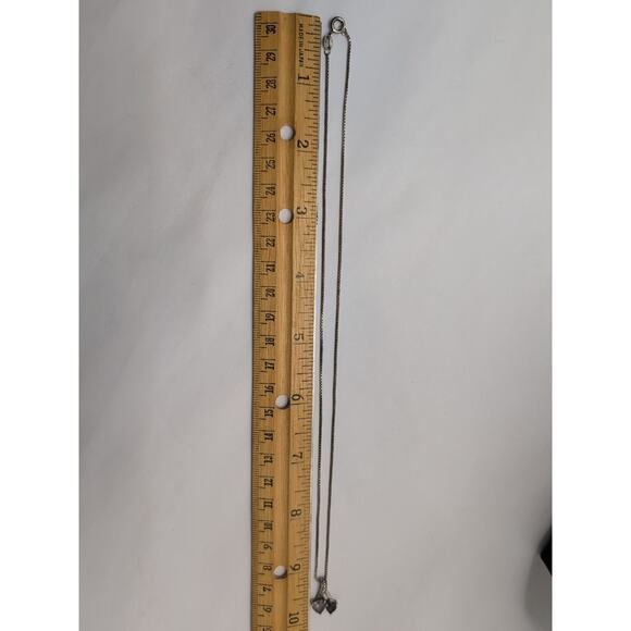 Double Heart Marcisite light and dark Purple Stones 925 some tarnish - Picture 8 of 8